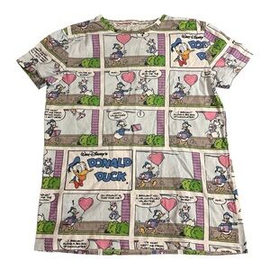 Cakeworthy S Disney Donald Duck Comic Print T-Shirt - Multicolor